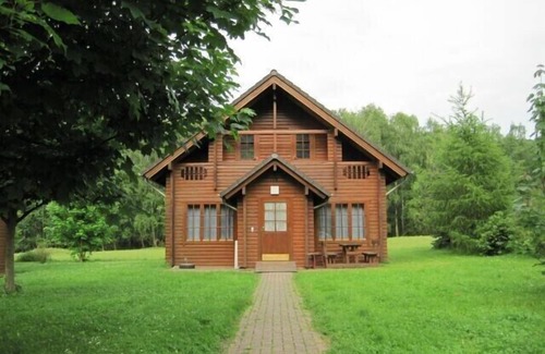 Feriendorf Silbersee House | Cozy cottage in Hess. Bergland to 9 pers., Disabled