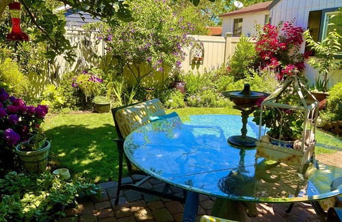 Roseville Cottage | Cozy Cottage King Bed Fenced Pet Yard 5Min Walk to Old Roseville