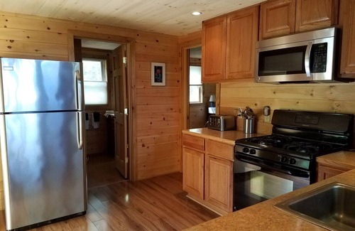 Southwest Harbor House | Cozy cottage nestled in the woods with walking distance to town.