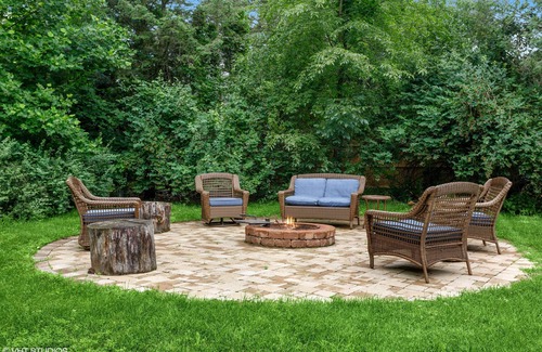 Shorewood-Tower Hills-Harbert House | Cozy cottage surrounded by trees and sounds of nature with new hot tub.