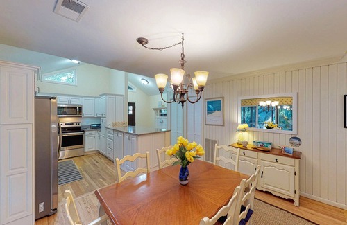 West Beach House | Cozy Cottage with Screened Porch, Deck & Views - Near Golf & Beach