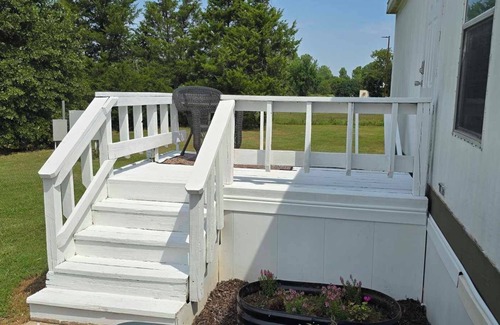 Harrah House | Cozy country home just outside the city! Enjoy a quiet getaway with the family.