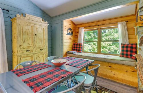 Hayesville House | Cozy Creekside Cabin with Fire Pit and Views!