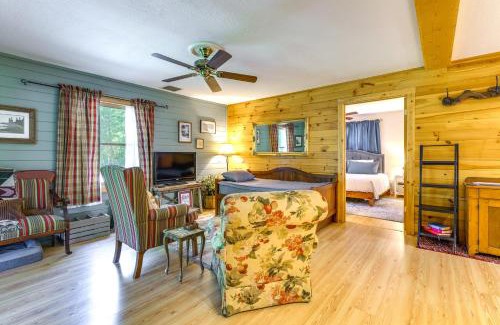 Hayesville House | Cozy Creekside Cabin with Fire Pit and Views!