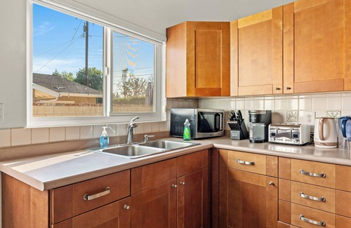 Duarte House | Cozy Family Retreat with Fireplace & Spacious Yard