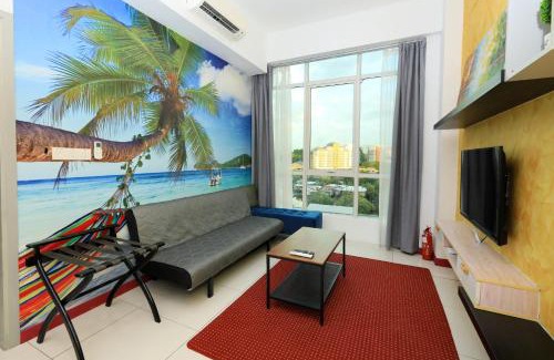 Kampung Sembulan Baru Apartment | Cozy Family Stay at Sutera Avenue, Near IMAGO Mall