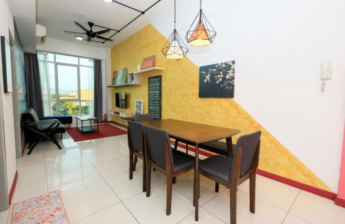 Kampung Sembulan Baru Apartment | Cozy Family Stay at Sutera Avenue, Near IMAGO Mall
