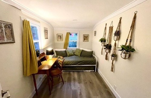 Montecito Heights House | Cozy, Giant Patio with Sunset Views, Game Room, well appointed, gated parking,