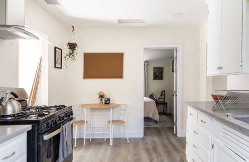 Montecito Heights House | Cozy, Giant Patio with Sunset Views, Game Room, well appointed, gated parking,