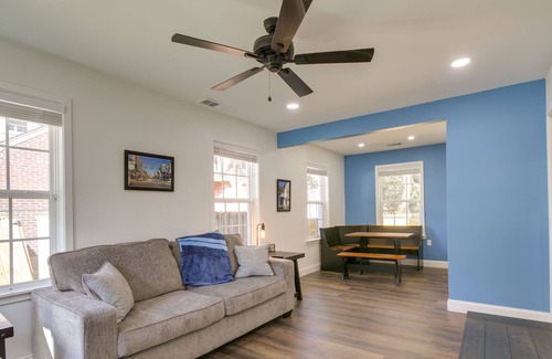 Memphis House | Cozy Home w/ Fire Pit Near Memphis Zoo & Stadium