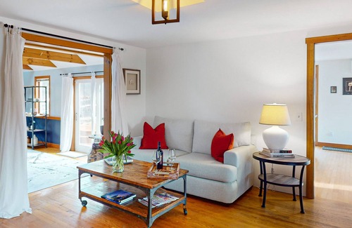 Harwich Center House | Cozy home with firepit, backyard BBQ, & fireplace - near parks, cycling, dining