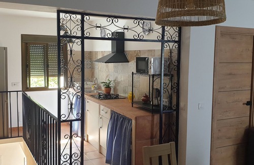 El Bosque Apartment | Cozy house in the center. With fireplace, terrace, kitchen.