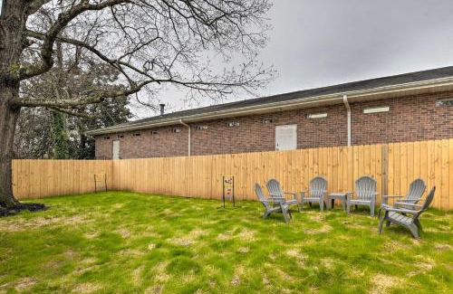 Greenville House | Cozy House with Private Yard, Close to Downtown