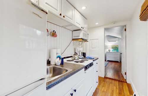 Edgartown Apartment | Cozy in-law suite near Edgartown & the beach with patio, outdoor shower, & AC