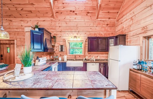 Franklin Cabin | Cozy & kid friendly cabin w/million $ views, hot tub, game room, and fire pit!