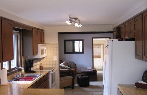Cadillac Cottage | Cozy Lake Cadillac Cottage- Boat Dock And Sandy Beach-With Cold Air Conditioning