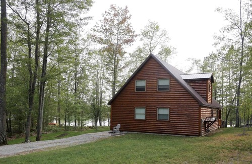 Hillman Cabin | Cozy lake-front home on crystal clear, all sports Long Lake in Hillman, MI.