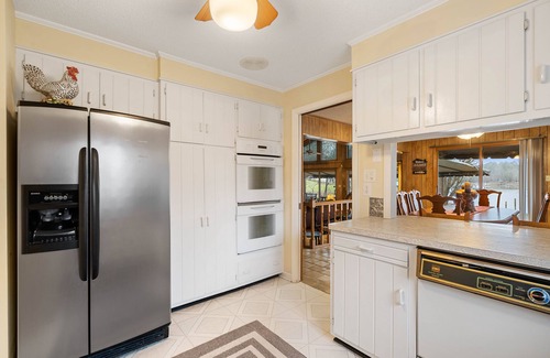 Denver House | Cozy Lake House! Large Yard! Sleeps 8! Boating options available on site!