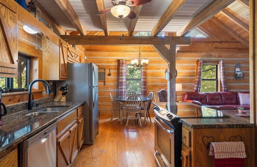 Blue Eye Cabin | Cozy Lake View Cabin. Great For The Whole Family with 26 acres to explore