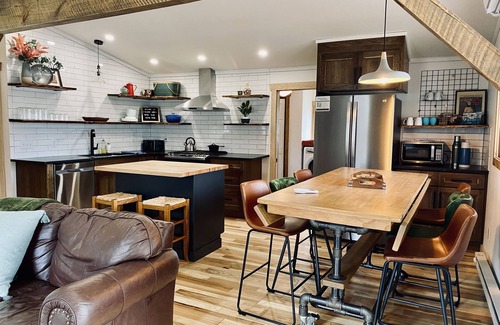 Hayward Cabin | Cozy Lakefront Cabin with Private Dock, Firepit, Grill, Kayaks and More!