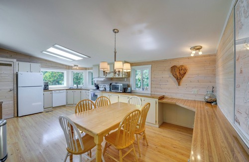 Langley Cottage | Cozy Langley Retreat: Water Views & Beach Access