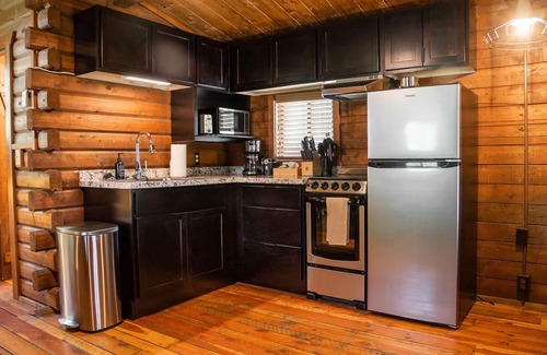 Pagosa Springs Hotel | Cozy Log Cabin w/Hot Tubs & Mountain Views: Enjoy Hot Springs w/Easy Reach
