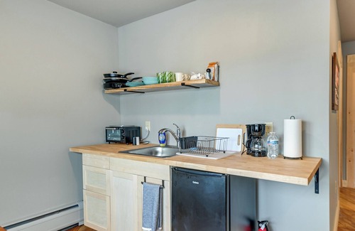 Meredith Apartment | Cozy Meredith Studio Near Lakes & Downtown