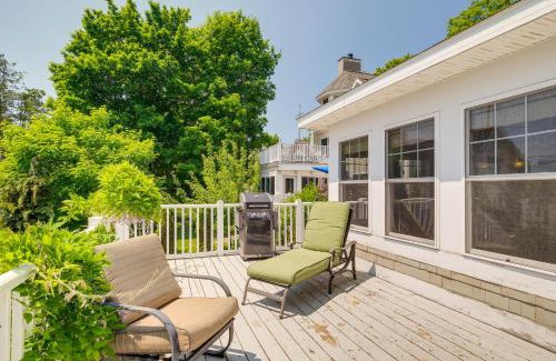Frankfort House | Cozy Michigan Retreat with Deck and Gas Grill!