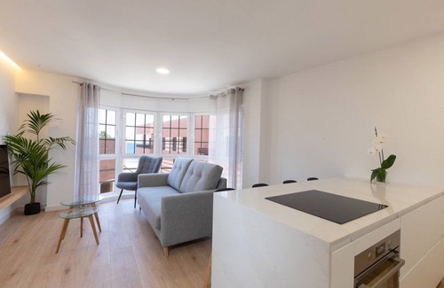 Gran Tarajal Apartment | Cozy minimalist apartment, a few steps from the beach with sea view
