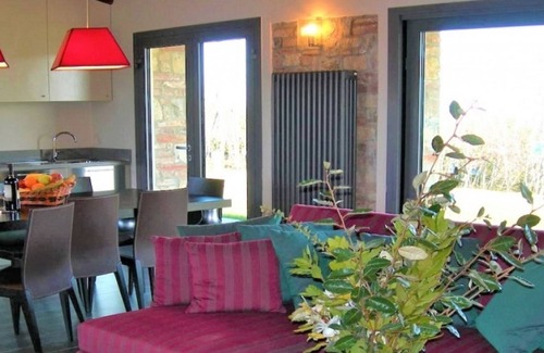 Montaione Villa | Cozy modern villa for 6. Pool, AC, wi-fi