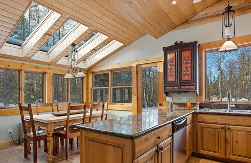 Bigfork Cabin | Cozy mountain cabin on a pond w/ firepit, close to great hiking and Glacier Park