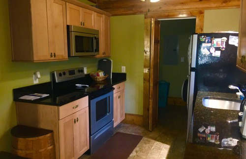 Spruce Pine Cabin | Cozy Mountain Cabin with pond one mile from the Blue Ridge Parkway
