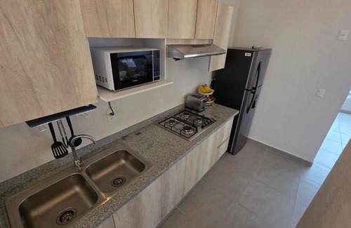 Cancun Apartment | Cozy new apartment 3BR with amazing Pool