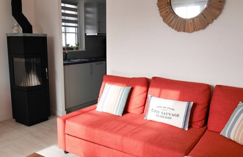 Le Palais House | Cozy New Home Near Le Palais, 1.5km to Beach, Garden & Terrace, Sleeps 4