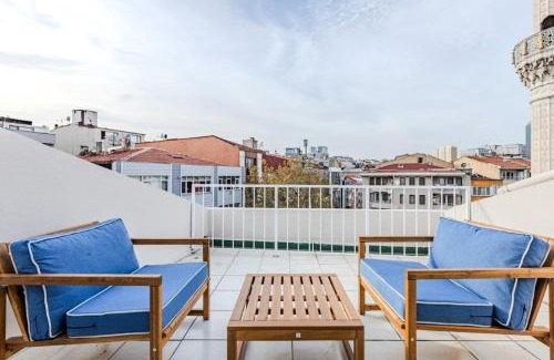 Osmanbey Apartment | Cozy New Penthouse 1bd Nisantasi Terrace Gem! #334