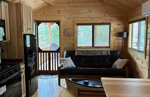 Hiawassee Cabin | Cozy one bedroom cabin in charming Hiawassee with WiFi, AC & Heat
