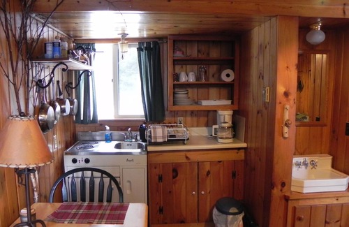 Lake Placid Cabin | Cozy one room cabin with kitchenette
