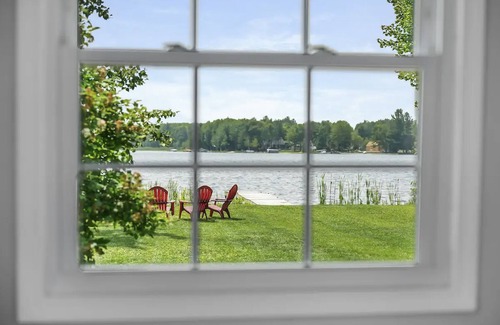 Kalkaska Cottage | Cozy private lakefront cottage, pet-friendly, short drive to Traverse City