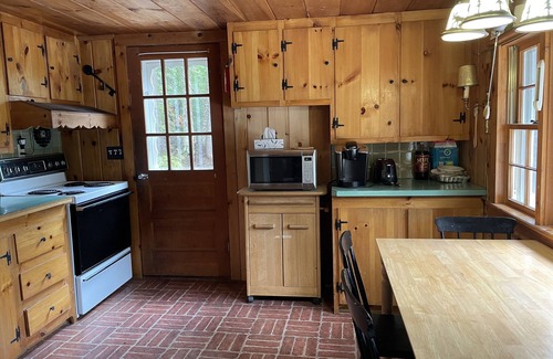 Kingfield Cabin | Cozy & Private: waterfront retreat on 20 acres of beautiful forest