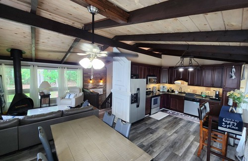 Lake of the Woods House | Cozy property, a short walk to a lake front beach.