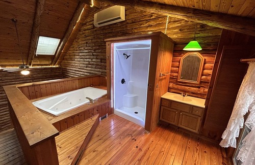 Elk Creek Township Cabin | Cozy retreat with jacuzzi and 12 acres of land to escape away too. Pet friendly