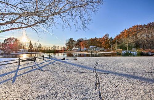 Houghton Lake House | Cozy Riverfront Home with Fire Pit in Houghton Lake!