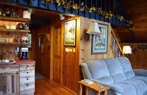 Baring Cabin | Cozy Romantic Riverside Cabin, View Hot Tub, in the Cascade Mountains of WA