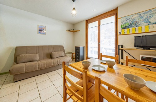 Saint-Francois-Longchamp Apartment | Cozy studio for 4, ski-in/ski-out, bright