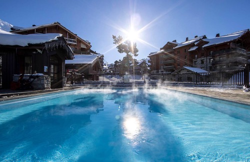 Arc-1950 Apartment | Cozy Ski-In/Ski-Out Apartment with Pool, Jacuzzi, and Stunning Mountain Views