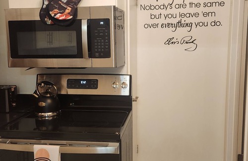 University District Apartment | Cozy studio apartment in charming Memphis with AC, WiFi Elvis Design