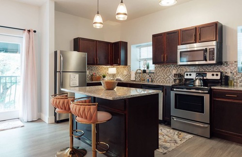 Johnson City Apartment | Cozy Studio Loft in Downtown Johnson City