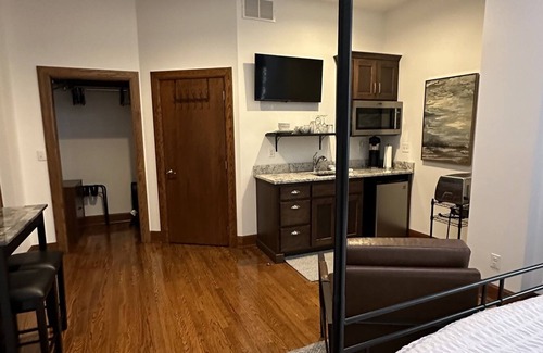Salina Apartment | Cozy Suite in Historic Marymount College Building