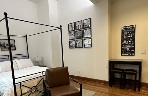 Salina Apartment | Cozy Suite in Historic Marymount College Building
