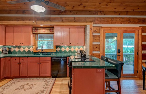 Foscoe House | Cozy Twin Rivers Edge - Waterfall & Pond - Hot Tub - Huge Fenced Yard - Outdoor Pool Table
